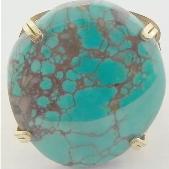 Gold Filled Turquoise Ring
